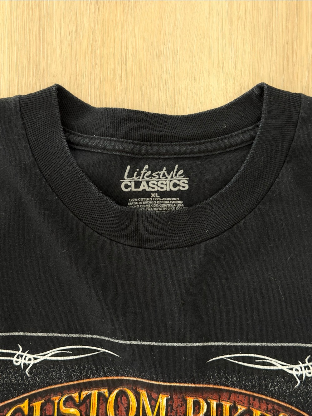 Vintage Custom Bikes Motorcycle Graphic T-Shirt, Size XL - Fits Medium/Large - Picture 2 of 4